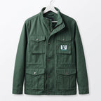 Green Deku Inspired Utility Jacket | Men's Anime Hero Academy Cosplay Coat - Timber AND Hide