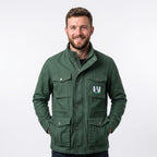 Green Deku Inspired Utility Jacket | Men's Anime Hero Academy Cosplay Coat - Timber AND Hide