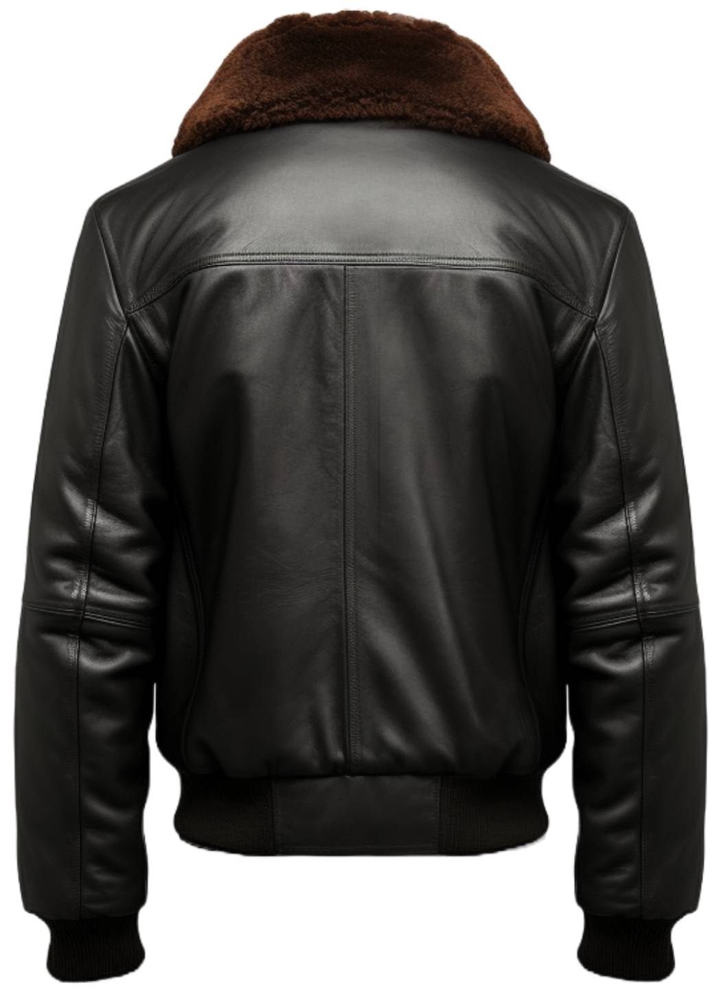 Men Black G1 Aviator Real Leather Jacket - Timber AND Hide
