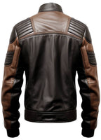 Men Black Leather Jacket - Leather Brown Jacket - Timber AND Hide