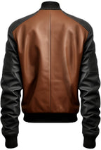 Men Black Leather Jacket - Leather Brown Jacket - Timber AND Hide
