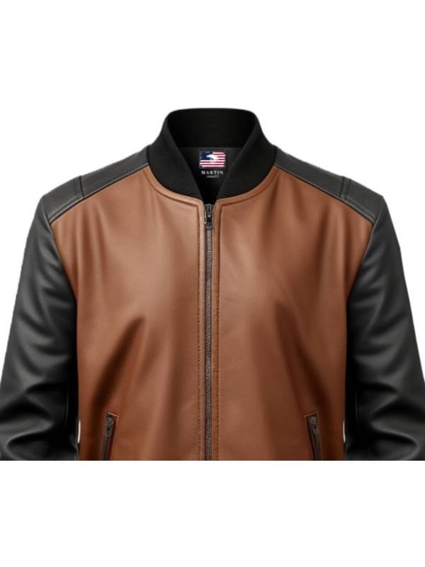 Men Black Leather Jacket - Leather Brown Jacket - Timber AND Hide
