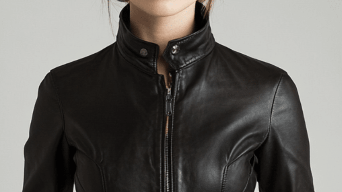 Sienna Leather Black Jacket – Women’s Real Leather Jacket - Timber AND Hide