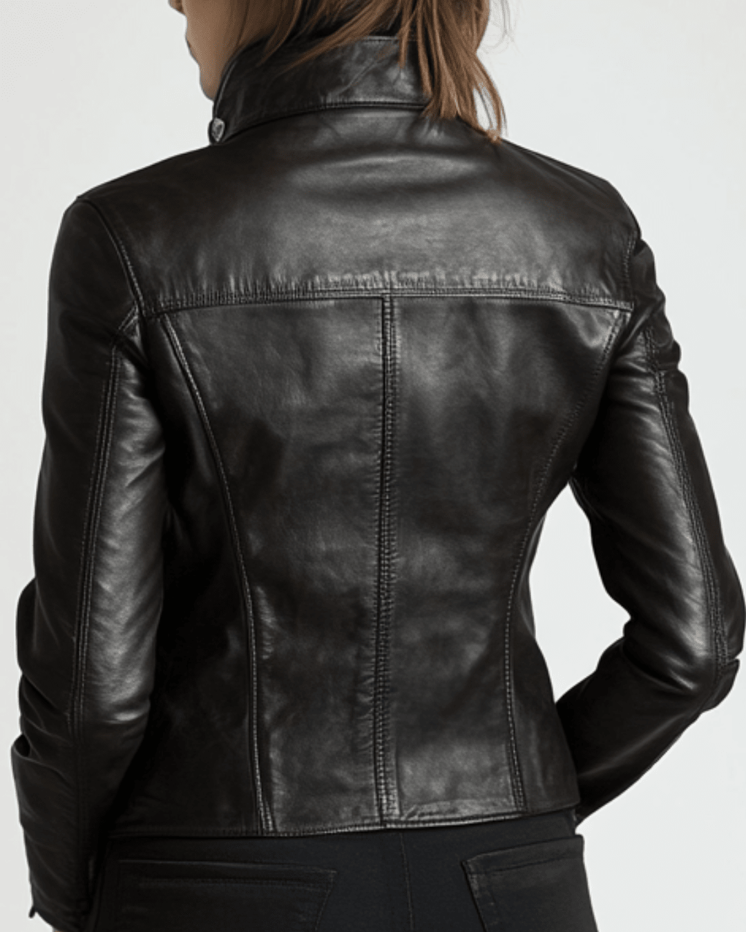 Sienna Leather Black Jacket – Women’s Real Leather Jacket - Timber AND Hide