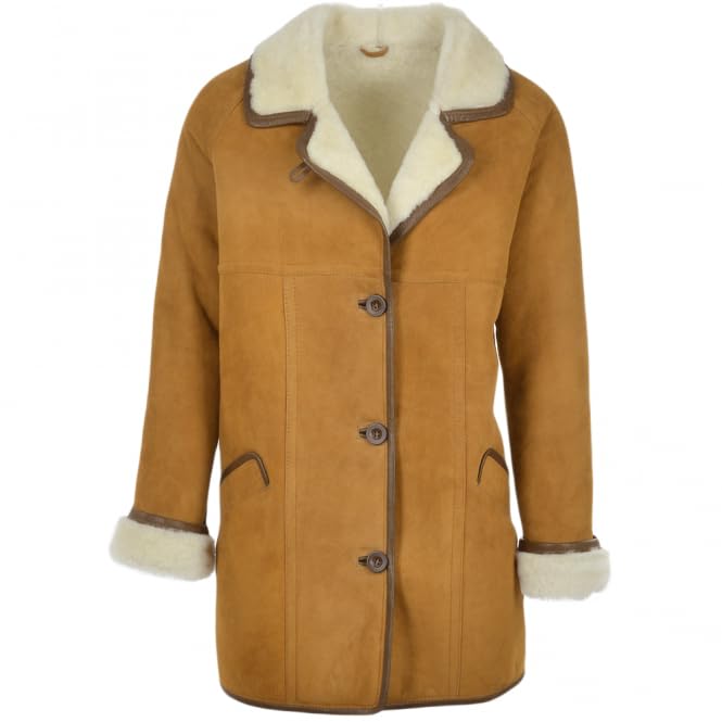 Women's Sheepskin Coat - Timber AND Hide
